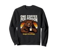 Un caffè per Persona Budget di conseguenza Bear Felpa
