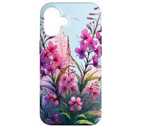 Un campo di fiori Fireweed Collezione di accessori Custodia per iPhone 16