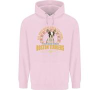 Un Cane Boston Terrier Bambini Felpa con Cappuccio