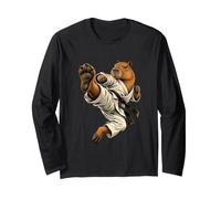 Un Capibara determinato esegue Un Calcio Alto Maglia a Manica