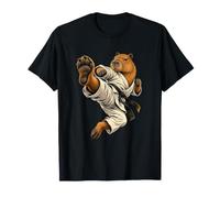Un Capibara determinato esegue Un Calcio Alto Maglietta