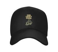 Un Cappello da Baseball di Design Fortunato da Cuoco, Cappello Western Estivo, Moda, Spiaggia, Golf, Uomo, Donna