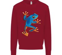 Un Carino Ranocchio Che Scala Su Felpa Per Bambini