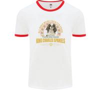 Un Cavalier King Charles Spaniel Cane Uomo Ringer
