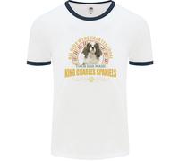 Un Cavalier King Charles Spaniel Cane Uomo Ringer