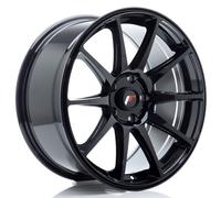 Un cerchio Cerchi JR JR11 18x8,5 ET40 5x112 Nero lucido