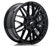Un cerchio JR JR28 17x7 ET40 5x114,3 Nero lucido
