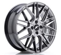 Cerchio in Lega Japan Racing JR28 17x7 ET40 4x100 Hyper Nero - Ruote JR Wheels -