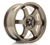 Un cerchio cerchione in lega japan racing JR JR3 15x7 ET25 4x100 Bronzo