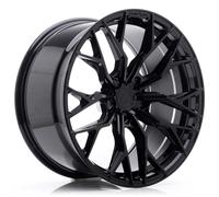Un cerchio Concaver CVR1 20x9 ET25 5x112 Nero platino