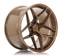 Un cerchio Concaver CVR2 20x8,5 ET43 5x112 Bronzo spazzolato