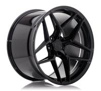 Un cerchio Concaver CVR2 20x9 ET28 5x114,3 Nero platino