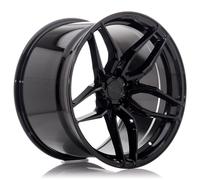 Un cerchio Concaver CVR3 19x9,5 ET35 5x120 Nero platino