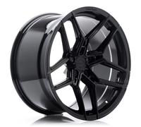 Un cerchio Concaver CVR5 19x9,5 ET35 5x114,3 Nero platino