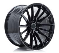 Un cerchio Concaver CVR7 22x10,5 ET43 5x112 Nero doppia tinta