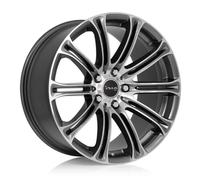UN CERCHIO IN LEGA AC-MB1 18x8 5x120 Et.34 Cb.72,6 ANTHRACITE POLISHED
