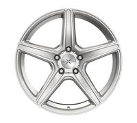 UN cerchio in lega AX7 AXXIONAXXION 8.5 x19 5/112 ET 32 Argento titanio