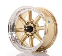 Un Cerchio in lega Japan Racing JR19 14x7 ET0 4x100/114 Grigio Canna\Spazzolato