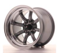 Un Cerchio in Lega Japan Racing JR19 15" x 10.5" ET-32 4x100 Canna di Fucile