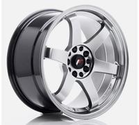 Cerchio in Lega Japan Racing JR3 18x9,5 ET38 5x100/114,3 Hyper Nero - JR Wheels