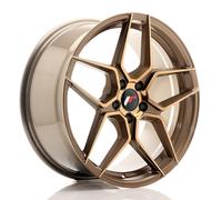 Un Cerchio in Lega Japan Racing JR34 19x8.5 ET40 5x112 Platino Bonzo