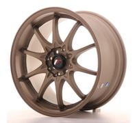 Un Cerchio in Lega Japan Racing JR5 17x8.5 ET35 4x100/114.3 Nero