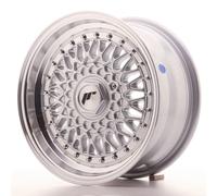 Un Cerchio in Lega Japan Racing JR9 15" x 7" ET20 4x100/108 Argento silver