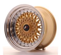 Un Cerchio in Lega Japan Racing JR9 15x9 ET10 4x100/108 Oro