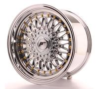 Un Cerchio in Lega Japan Racing JR9 16" x 9" ET20 4 x 100 / 108 Cromato
