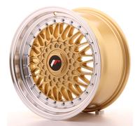 Un Cerchio in Lega Japan Racing JR9 16x8 ET25 4x100/108 Oro