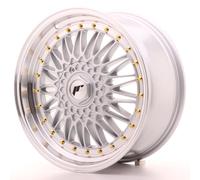 Un Cerchio in Lega Japan Racing JR9 18x8 ET35 5x100/120 Argento Lavorato