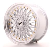 Un Cerchio in Lega Japan Racing JR9 18x9 ET40 5x112/114 Argento Lavorato