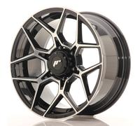 Un Cerchio in Lega Japan Racing JRX9 18x9 ET18 6x139.7 Nero