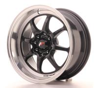 Un Cerchio in Lega Japan Racing TF2 15x7.5 ET30 4x100/108 Nero