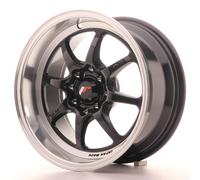 Un Cerchio in Lega Japan Racing TF2 15x7.5 ET30 4x100/114 Nero