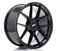 Un Cerchio in Lega Personalizzato Japan JR30 19x8.5 ET20-45 5H Nero Lucido