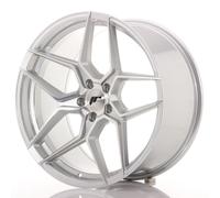 Un Cerchio in Lega Personalizzato Japan Racing JR34 20x10 ET40 5x120 Argento