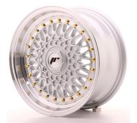 Un Cerchio in Lega Personalizzato Japan Racing JR9 15x7 ET20 Argento Lavorato