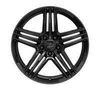 UN cerchio in lega WH12 2DRV 7.5 x17 5/112 ET 45 Nero lucido verniciato