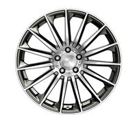 UN cerchio in lega WH39 2DRV 9.0 x20 5/112 ET 35 Grigio canna di fucile scuro