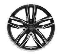 UN cerchio in lega WH40 2DRV 9.0 x20 5/120 ET 57 Grigio canna di fucile scuro