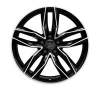 UN cerchio in lega WH40 2DRV 9.0 x20 5/120 ET 57 Nero completamente lavorato