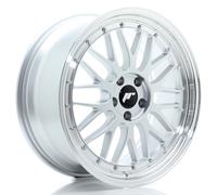 Un cerchio JR JR23 19x8,5 ET35 5x120 Hyper Silver con bordo lavorato
