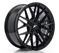 Cerchio in Lega Japan Racing JR28 17x8 ET35 5x100 Nero Lucido - Ruote JR Wheels