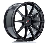 Un cerchio JR Wheels JR11 19x8,5 ET40 5x112 Nero lucido