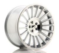 Un cerchio Cerchi JR Wheels JR16 19x10 ET35 5x100 Silver Machined Face