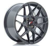 Cerchio in Lega JR Wheels JR18 16x7 ET25 4x108 Hyper Gray FlowForm