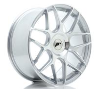 Un cerchio JR Wheels JR18 18x8,5 ET35 5x112 Argento lavorato