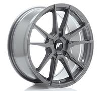 Un cerchio JR Wheels JR21 18x8,5 ET45 5x114,3 Grigio iper