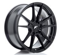Un cerchio JR Wheels JR21 19x8,5 ET35 5x120 Nero lucido